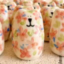PICURU CERAMICAS || Figurine en céramique – Amulette Petit Ours protecteur de votre jardin intérieur