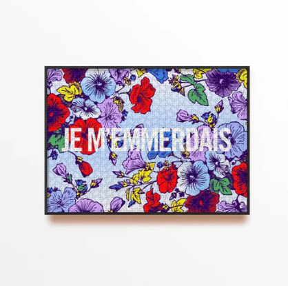 PIECE & LOVE || Puzzle 1000 Pièces – Je M’emmerdais Grave 