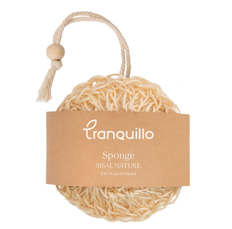 TRANQUILLO || Éponge SISAL NATURE – Blanc