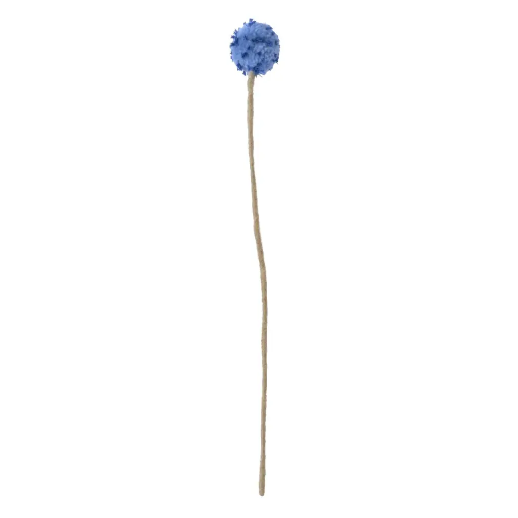 AVEVA DESIGN || Fleur En Laine Éternelle – Boule Chardon Dusty Blue