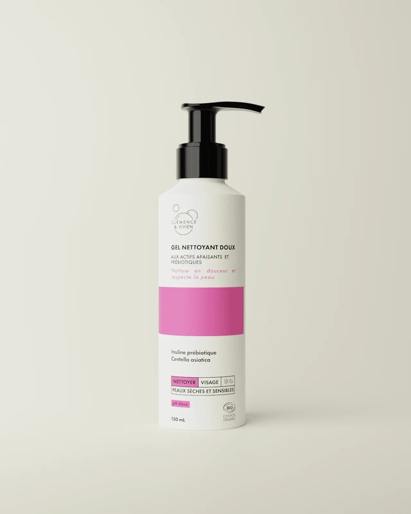 CLÉMENCE ET VIVIEN || Gel Nettoyant Doux – 150 ml