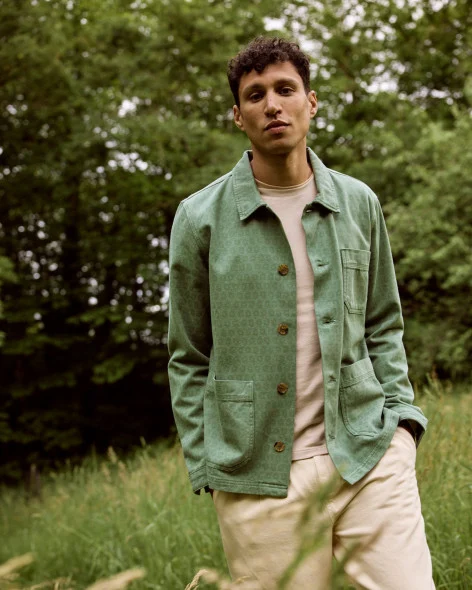 FAGUO || Veste à manches Lorge – Vert Sapin