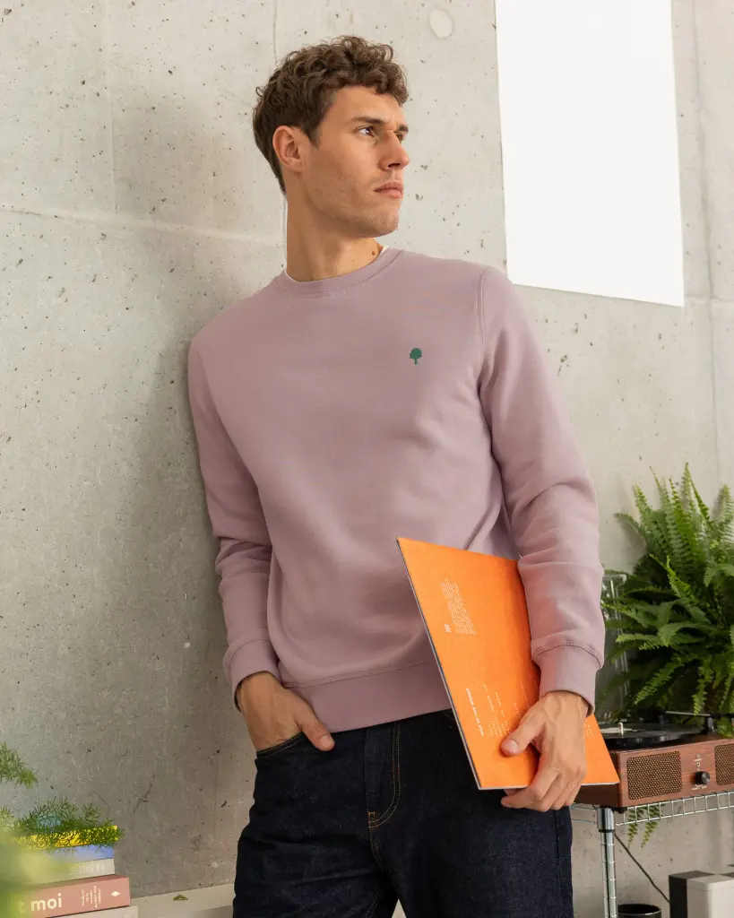 FAGUO || Sweat Donzy – Rose Grisé