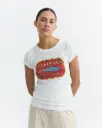 THINKING MU || T-shirt Sardines Mirna – White