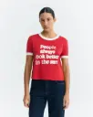 THINKING MU || T-Shirt People Red Zowie R – Red