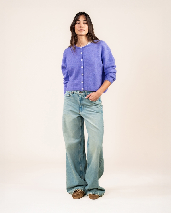 KUYICHI || Molly Cardigan - Violet
