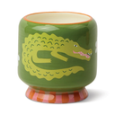 DESIGNWORKS COLLECTIVE || Bougie parfumée Adopo Crocodile Ceramic Candle – Figue de Barbarie