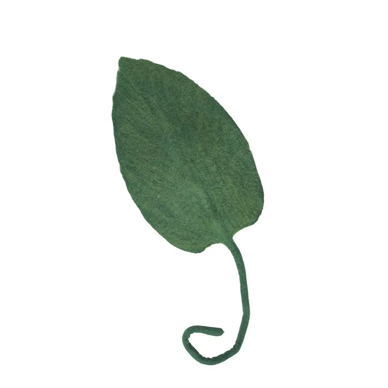 AVEVA DESIGN || Fleur En Laine Éternelle – Feuille de Bananier