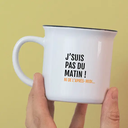 BIBICHE FAIT SON CIRQUE || Mug – J’suis pas du matin