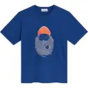 BASK IN THE SUN || Tee-Shirt Cobalt Smoking Pipe