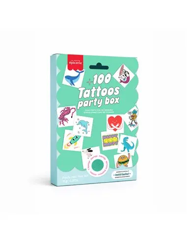 LA PETITE ÉPICERIE || 100 Tattoos – Party Pack 