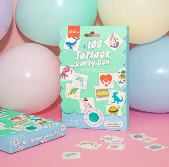 La Petite Epicerie |  100 Tattoos - Party Pack