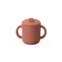 EKOBO || Tasse à Bec en Silicone avec Poignées – Terracotta