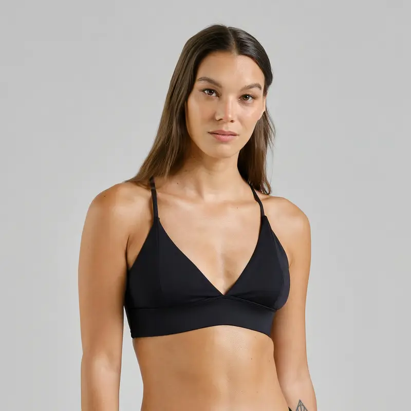 DEDICATED || Haut de bikini Alva – Noir