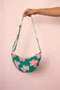 WE ARE JOLIES || Sac Demi-Lune Andrea – Big Flower
