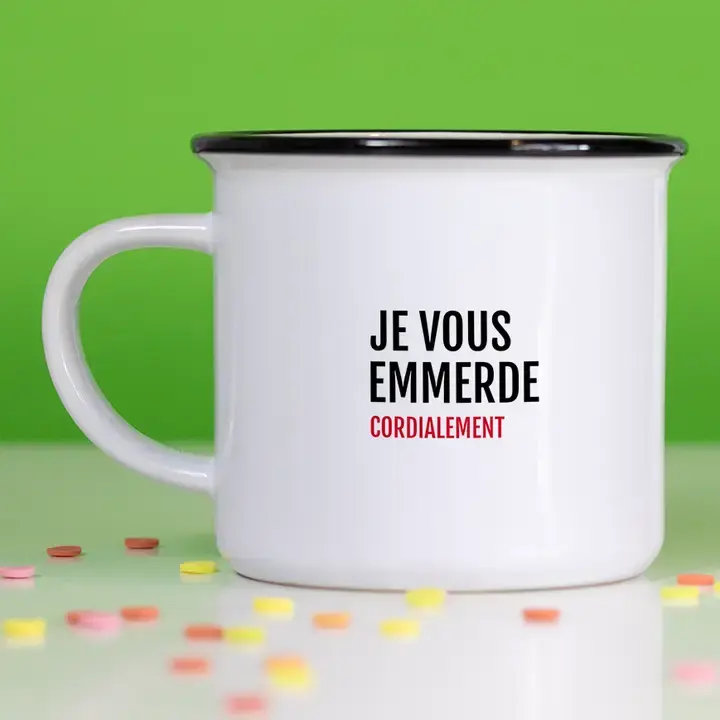 BIBICHE FAIT SON CIRQUE || Mug – D’astreinte 7/7J 24/24H
