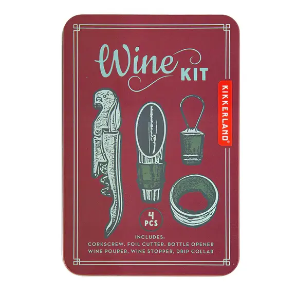 KIKKERLAND || Kit à vin inox
