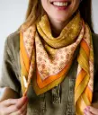 BINDI ATELIER || Grand Foulard – Itsi Kaki