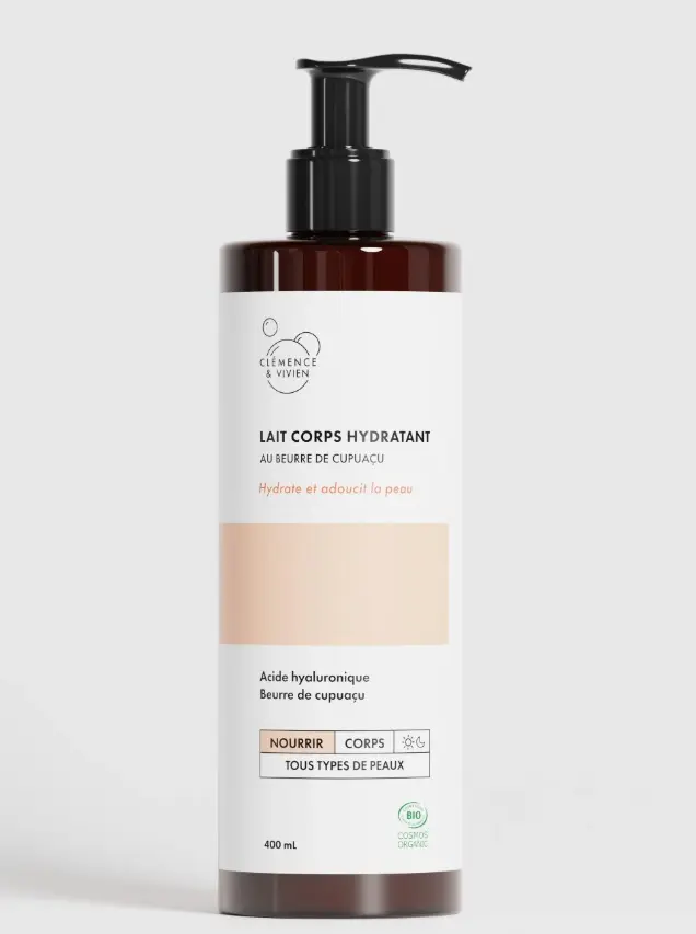 CLÉMENCE ET VIVIEN || Lait Corps Hydratant – Fleurs de Coton