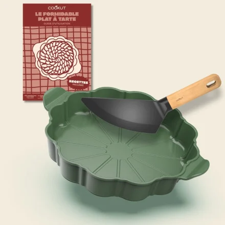 COOKUT || Le Formidable Plat à Tarte avec Couteau – Fougère