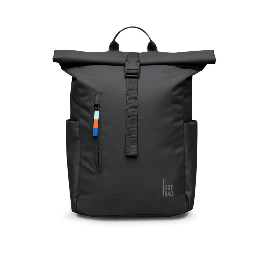 GOT BAG || Rolltop Easy Small Monochrome – Sea Black