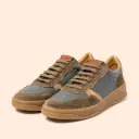 EL NATURALISTA || Bottines N5844 Multi Leather – Petrol Geo