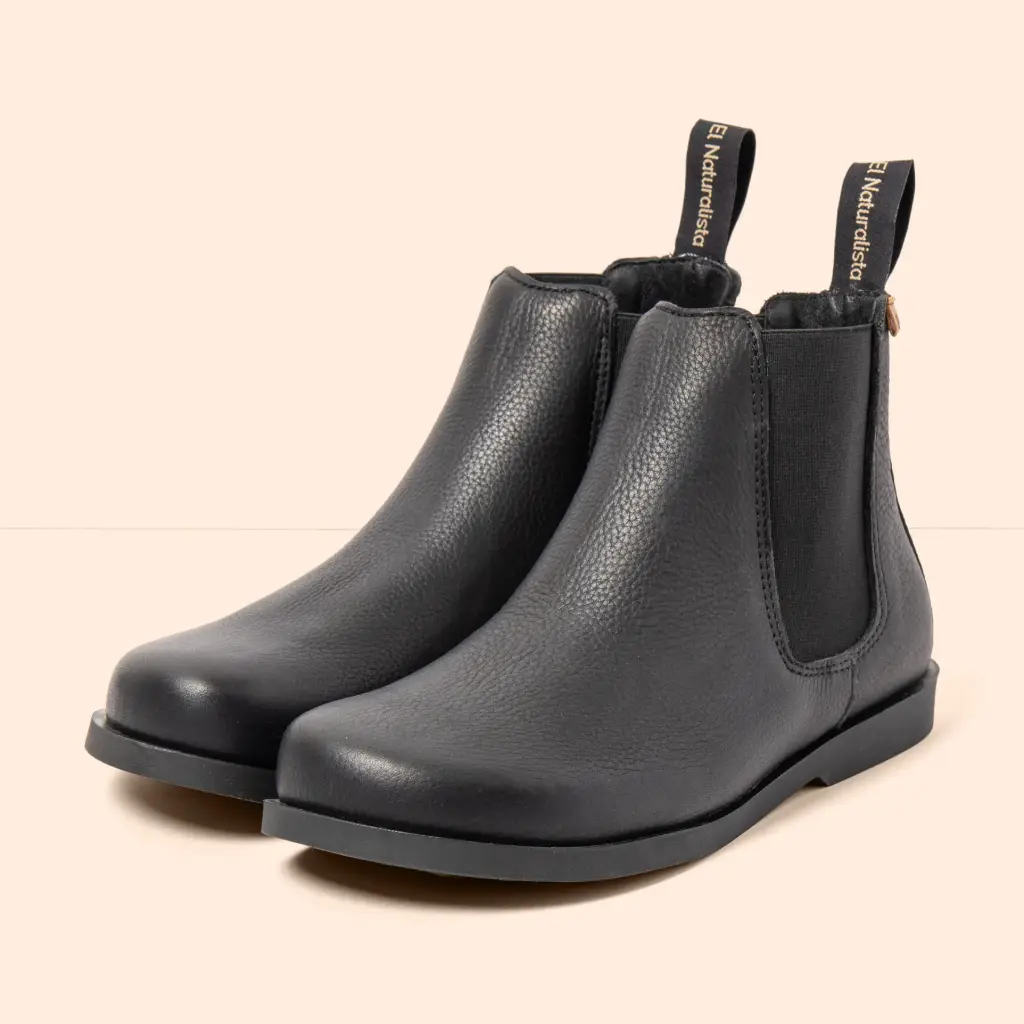 EL NATURALISTA || Bottines N5875 Alpine Grass – Black Arenisca