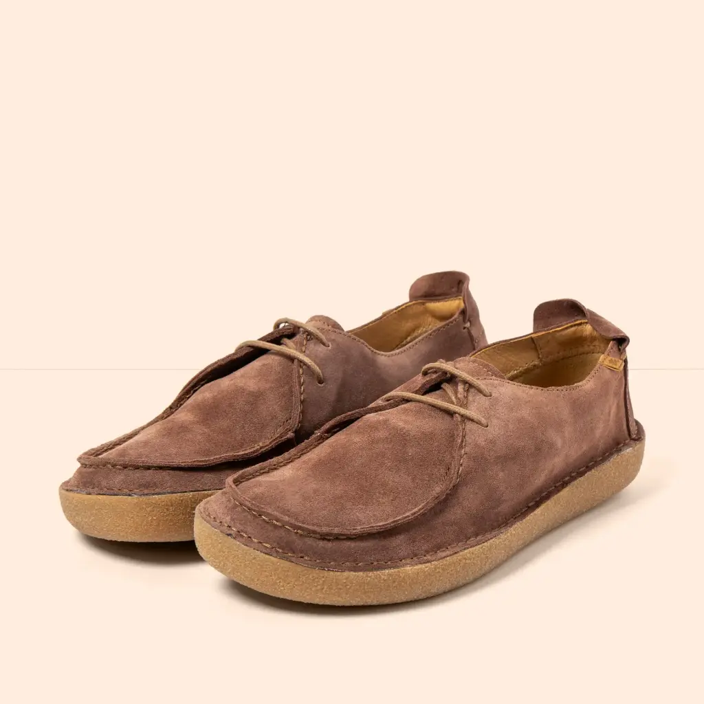 EL NATURALISTA || Bottines N6065 Silk Suede – Chocolate Tami