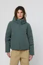 TANTÄ || Veste courte imperméable Graupel – Balsam Green