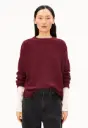 ARMEDANGELS || Pull en maille Merinaa Links Links – Velvet Red