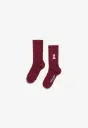 ARMEDANGELS || Chaussettes Saamus Bold – Velvet Red