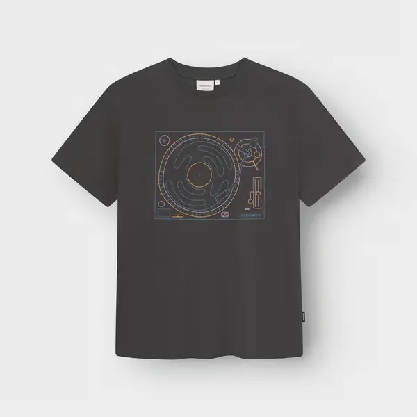 DEDICATED || Tee-shirt Stockholm Turntable Lines – Charcoal