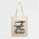 DEDICATED || Tote Bag Torekov Coffee Runner – Off-White