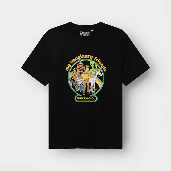 DEDICATED || Tee-shirt Stockholm My Imaginary Friends – Black