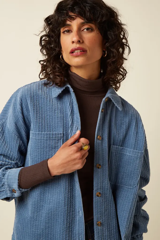 KING LOUIE || Veste Fee Pocket Birch Cord – Lavender