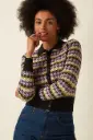KING LOUIE || Cardigan Sofie Chicago – Black