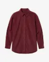 KNOWLEDGE COTTON APPAREL || Chemise en velours côtelé - Vega relaxed corduroy shirt - Burgundy