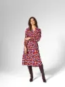 MADEMOISELLE YÉYÉ || Robe rouge femme rétro - Wildwood Dress - Red