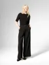 MADEMOISELLE YÉYÉ || Pantalon fluide femme - Good Flow Trousers - Black