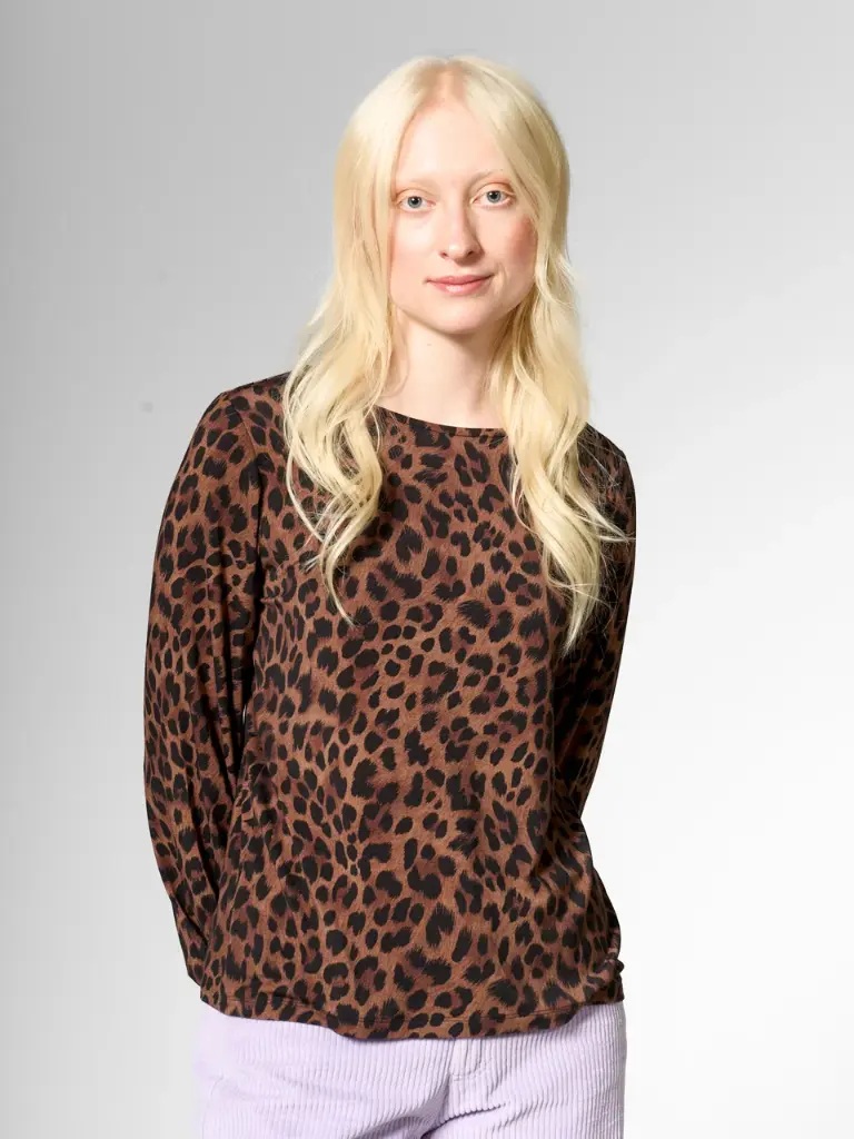 MADEMOISELLE YÉYÉ || Haut femme imprimé léopard - Perfect Raffiné Top - Leo