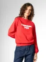 MADEMOISELLE YÉYÉ || Sweat femme rétro - L'amour Fou Sweatshirt - High Risk Red