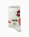 MADEMOISELLE YÉYÉ || Chaussettes fantaisie Mystical Eye - Ecru