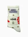 MADEMOISELLE YÉYÉ || Chaussettes fantaisie Abra Kadabra - Ecru