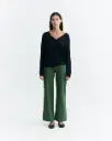 THINKING MU || Pantalon Kettan – Vert foncé