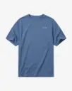 KNOWLEDGE COTTON APPAREL || Tee-shirt à imprimé au dos - Back Print T-Shirt - Vintage Indigo