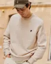 FAGUO || Sweat Donzy – Beige chiné