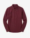 KNOWLEDGE COTTON APPAREL || Chemise en flanelle - Dune Regular Flannel Shirt - Burgundy