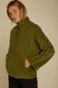 GRAINE || Veste sportswear en velours côtelé bio - Fidèle - Vert kaki