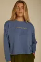 GRAINE || Tee-shirt court à manches longues en coton biologique - Lait