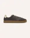 FAGUO || Baskets Lumbo Leather Suede – Chocolat